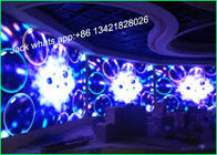 P6 pared video de alquiler brillante de la pantalla a todo color LED de la etapa LED para la exhibición interior
