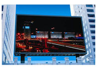Exhibición llevada a todo color video P8 de la publicidad al aire libre de HD pantalla grande de 256 * de 128m m