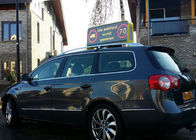 El pequeño top del taxi de las muestras 3G LED de la cartelera del coche LED firma para la publicidad comercial