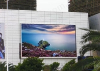 La pared video llevada al aire libre a todo color P5 fijó la publicidad de la exhibición