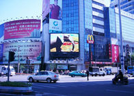 gabinete llevado pantalla grande del hierro de la prenda impermeable de la calle TV de los 8Mm para el anuncio de negocio