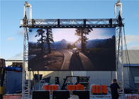 Contraste llevado al aire libre grande de la pared del Super Slim HD alto de la pantalla del contexto video de la etapa