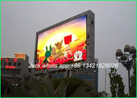Pantallas LED al aire libre P8 pixeles reales 8m m a todo color de 256 * de 128m m para hacer publicidad