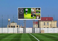 Exhibiciones de pared video llevadas al aire libre a todo color P10, echada 10m m SMD3535 del pixel