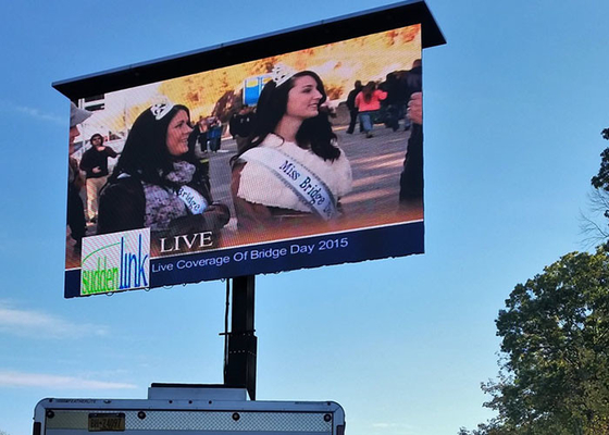 Tableros de publicidad de alquiler LED de la pantalla al aire libre de IP65 con la cerradura rápida