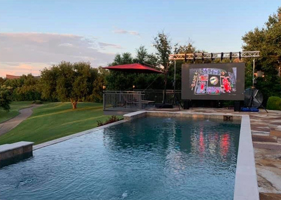 Tableros de publicidad de alquiler LED de la pantalla al aire libre de IP65 con la cerradura rápida