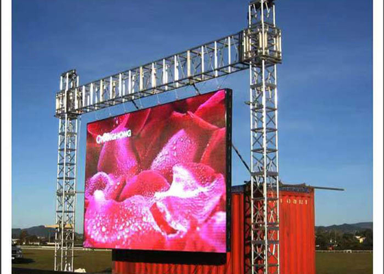 Exhibición flexible al aire libre a todo color de la cortina del LED para casarse acontecimientos