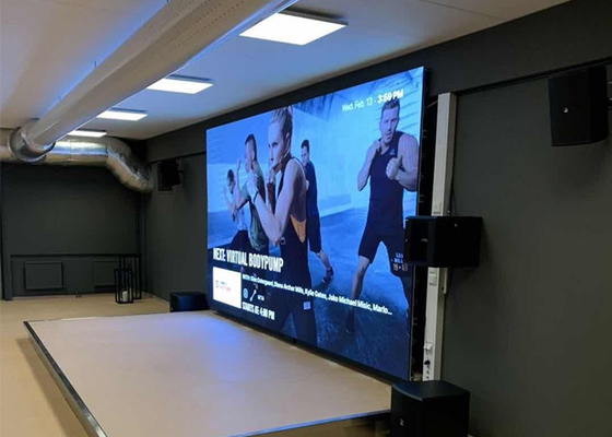 La echada fina clara del pixel TV LED del discurso del panel interior de la exposición llevó exhibiciones
