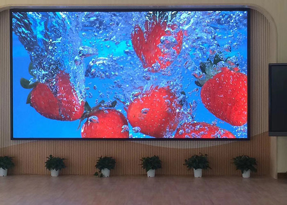 Tablero video llevado a todo color interior del centro comercial de la sala de reunión de la exhibición P2.5