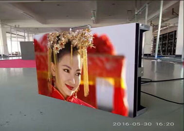 Pared video a todo color P3.91 de la pantalla grande ultra ligera interior del LED con diseño excelente