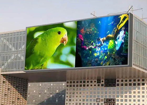 Tablero de publicidad P6 teledirigido simple o doble echado a un lado para el exterior