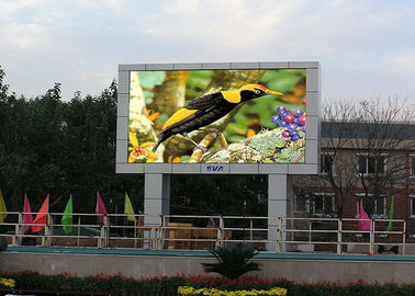Impermeabilice una pantalla P10 al aire libre P8 del RGB LED del polo del polo dos para hacer publicidad