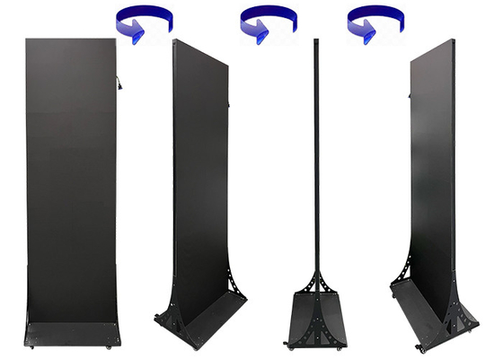 All-in-one Poster Ultra delgado de doble cara con pantalla LED en interiores móvil