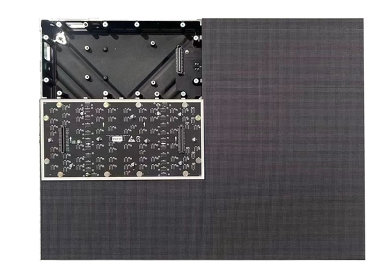 P1.25 Indoor RGB Led Screen 640*480mm gabinete de aluminio para la iglesia con conexión de eje