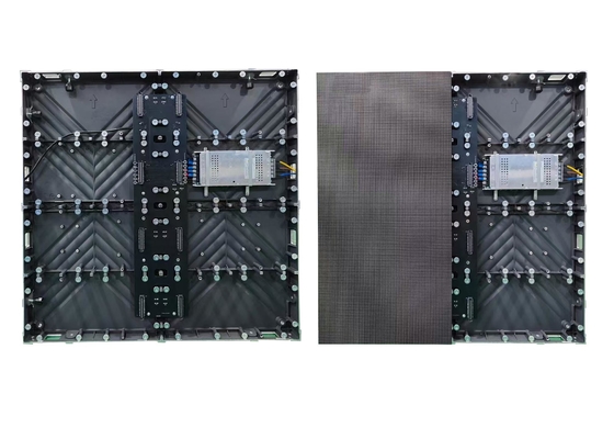 P1.25 Indoor RGB Led Screen 640*480mm gabinete de aluminio para la iglesia con conexión de eje