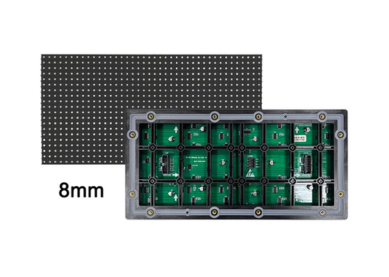 Tamaño de gabinete personalizado Módulo LED exterior P2.5 P4 P8 P10 para cartel de señalización de pared exterior