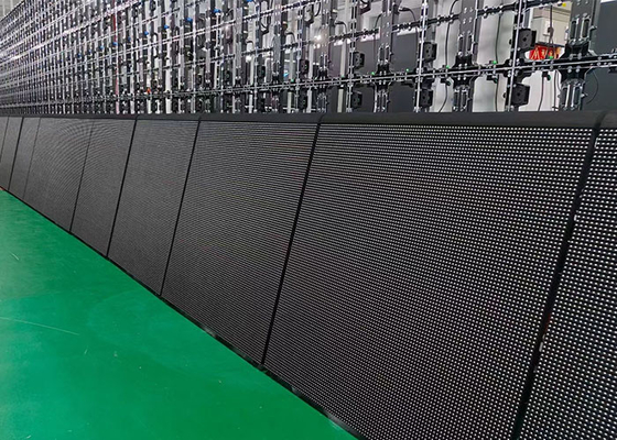 Campo deportivo pantalla LED impermeable de alto brillo diseño anti-colisión