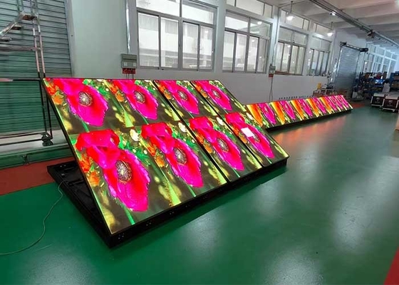 P4 pantalla LED exterior de pared para publicidad gabinete frontal Flip Mantenga el gabinete a prueba de lluvia antes