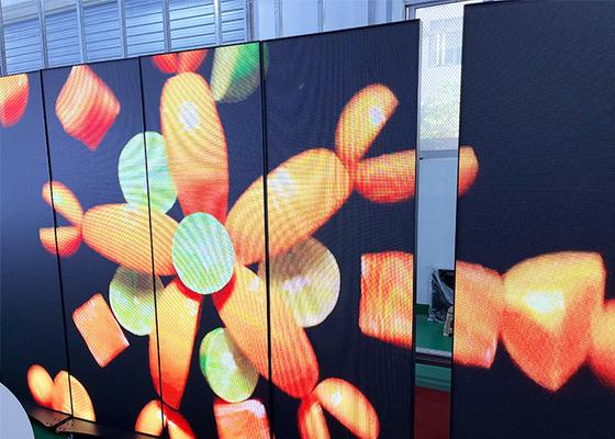 Cartel de información digital del centro comercial LED móvil cartel de pantalla marco metálico