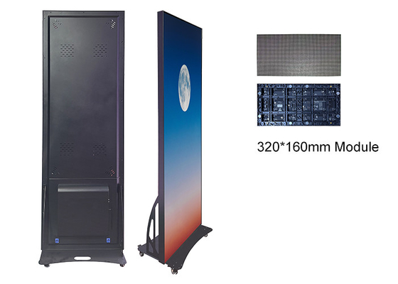 640*1920mm p1.86 Poster LED Display Suministro de fábrica Cartelera de interiores