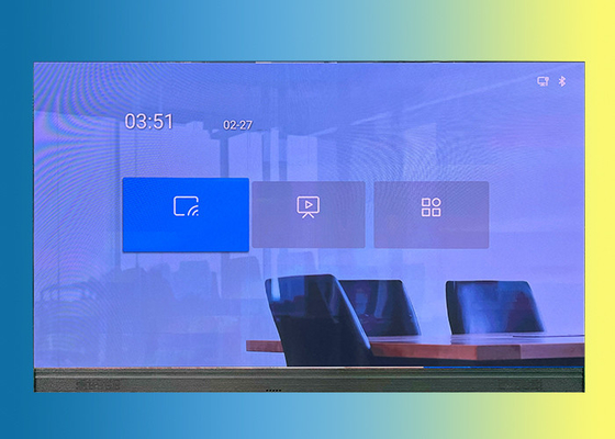 Display LED todo en uno de 115 pulgadas Smart Interactive Screen GOB Panel Ultra HD