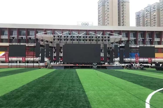 P2.6 Pantalla LED de alquiler en interiores con una frecuencia de actualización ultra alta de 7680 Hz, de peso ligero de 5 a 7,5 kg Diseño para escenarios y eventos