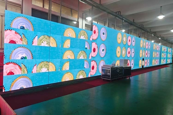 P2.9 Pantalla LED de escenario interior de baja potencia sin fisuras para alquileres de teatro y comerciales