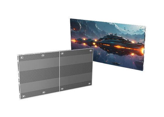 En interiores, pantalla LED de alta definición con pequeño espacio P1.56 para instalación fija y elevación