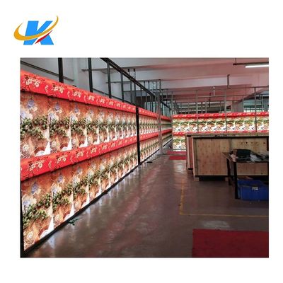 Pantalla LED para exteriores P10, 6500 cd/m² a todo color