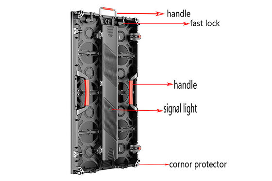 P1.9/P2.6 500*500/500*1000 mm pantallas de visualización LED de alquiler en interiores para eventos escénicos