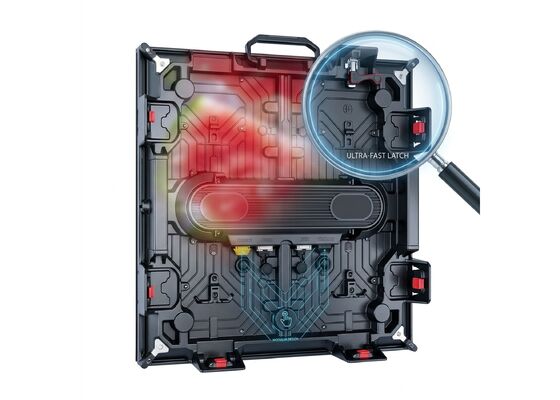 P3.91 Indoor Rental LED Screen 500x500mm Quick Lock Cabinet 3840Hz Stage Shows