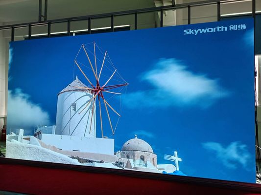 La exhibición llevada a todo color interior de ROHS P4 llevó la pantalla de la etapa para el negocio