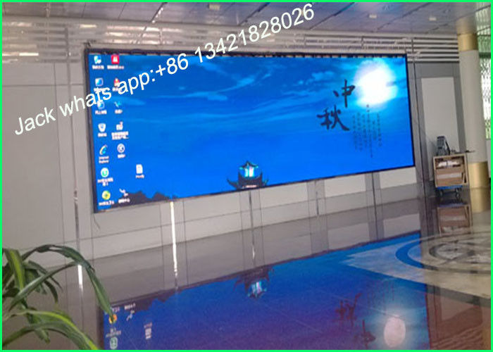 El alquiler interior grande llevó la pantalla de visualización, pantalla de vídeo de P2.5 LED que el alto de alquiler restaura
