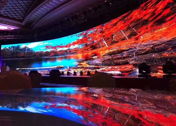 exhibición llevada a todo color interior de 3840Hz HD P2.5 para la pared video de la sala de reuniones LED