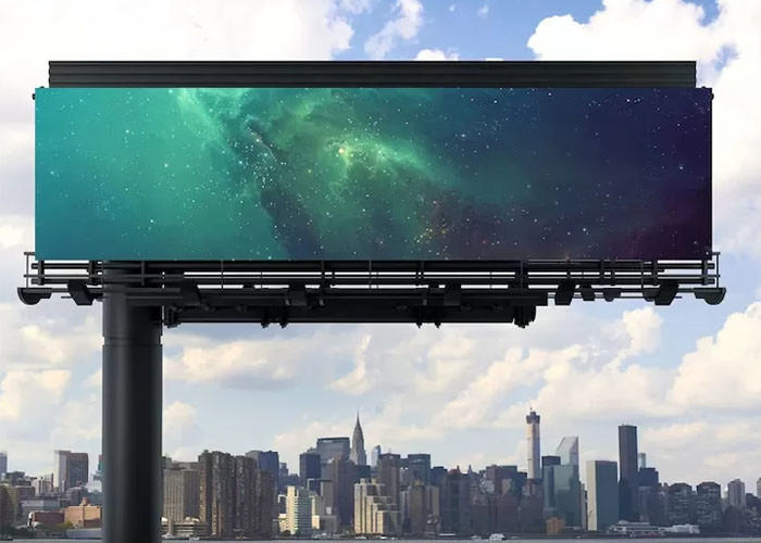 Pantalla LED de alta luminosidad P4 P5 de exterior impermeable para centros comerciales