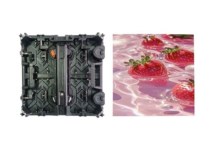 1.56 píxeles V Ángulo de visión de 160 ° Panel de visualización LED exterior para la actuación en el escenario