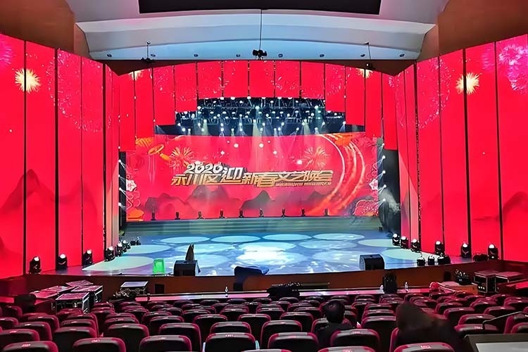 P3.9 Panel LED de alquiler interiorEficiencia energética Tasa de actualización de 7680Hz para auditorios y exposiciones